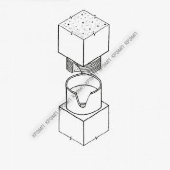 Сваи стаканного типа - КРЭМП | ЖБИ изделия и материалы для благоустройства территорий