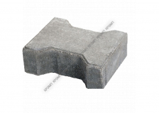 "Катушка" тротуарная плитка 195х160х70 - КРЭМП | ЖБИ изделия и материалы для благоустройства территорий