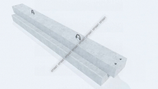 Ригель L-образного сечения - КРЭМП | ЖБИ изделия и материалы для благоустройства территорий