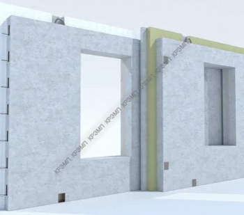 стеновая панель из железобетона - КРЭМП | ЖБИ изделия и материалы для благоустройства территорий