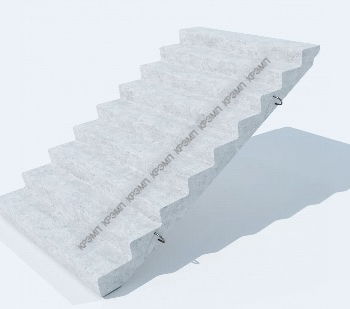 лестничный марш - КРЭМП | ЖБИ изделия и материалы для благоустройства территорий